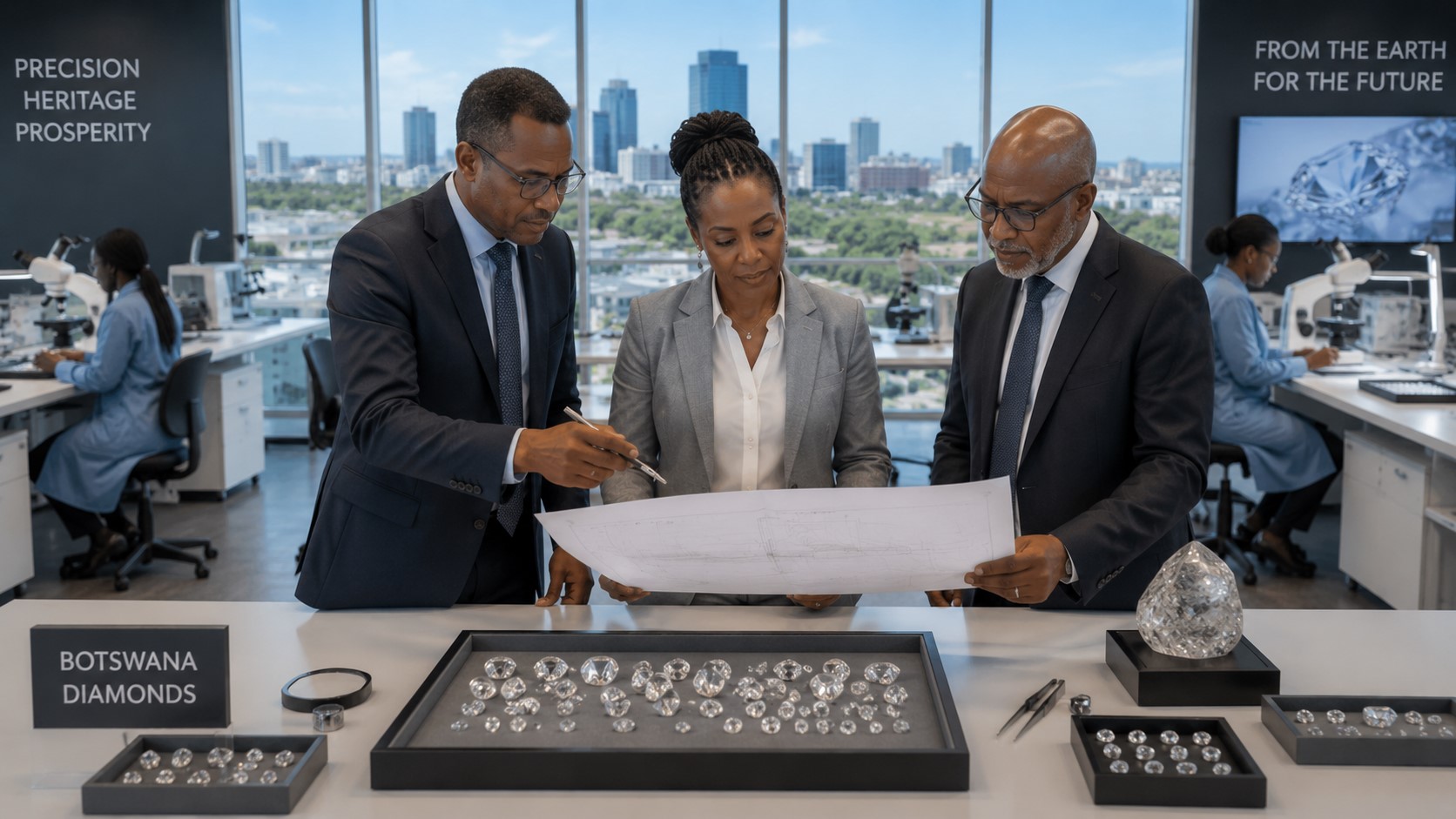 Botswana Launches New Diamond Industry Strategy to Drive Economic Growth