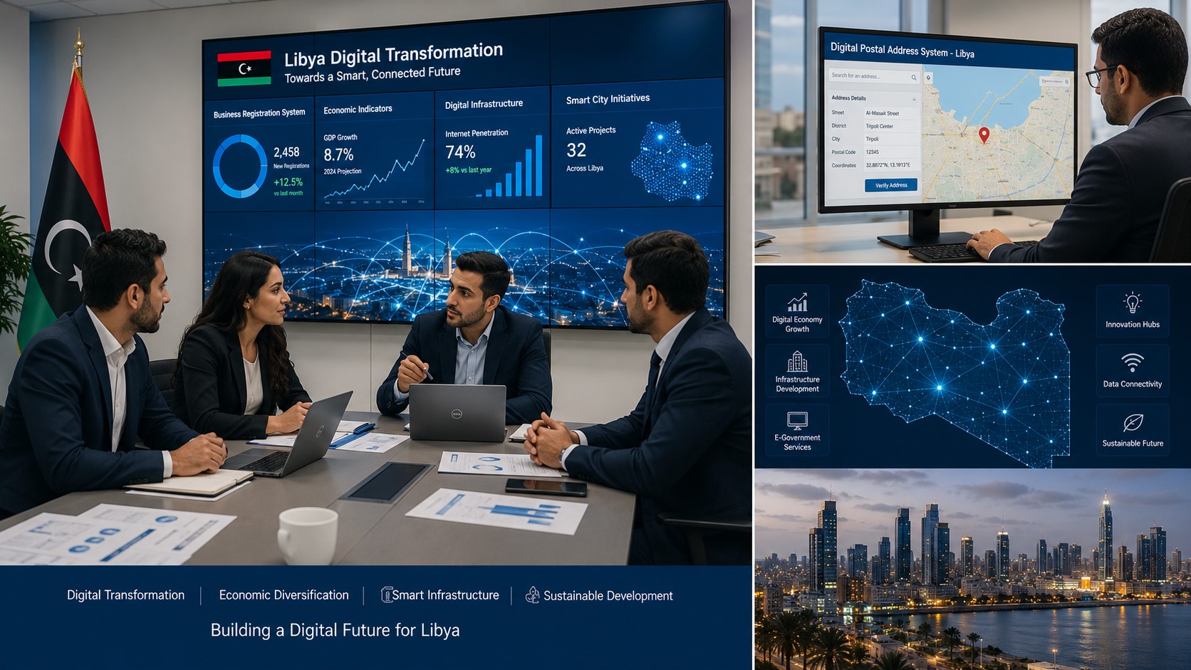 Libya Advances Digital Business Infrastructure with New Postal Address System for Companies