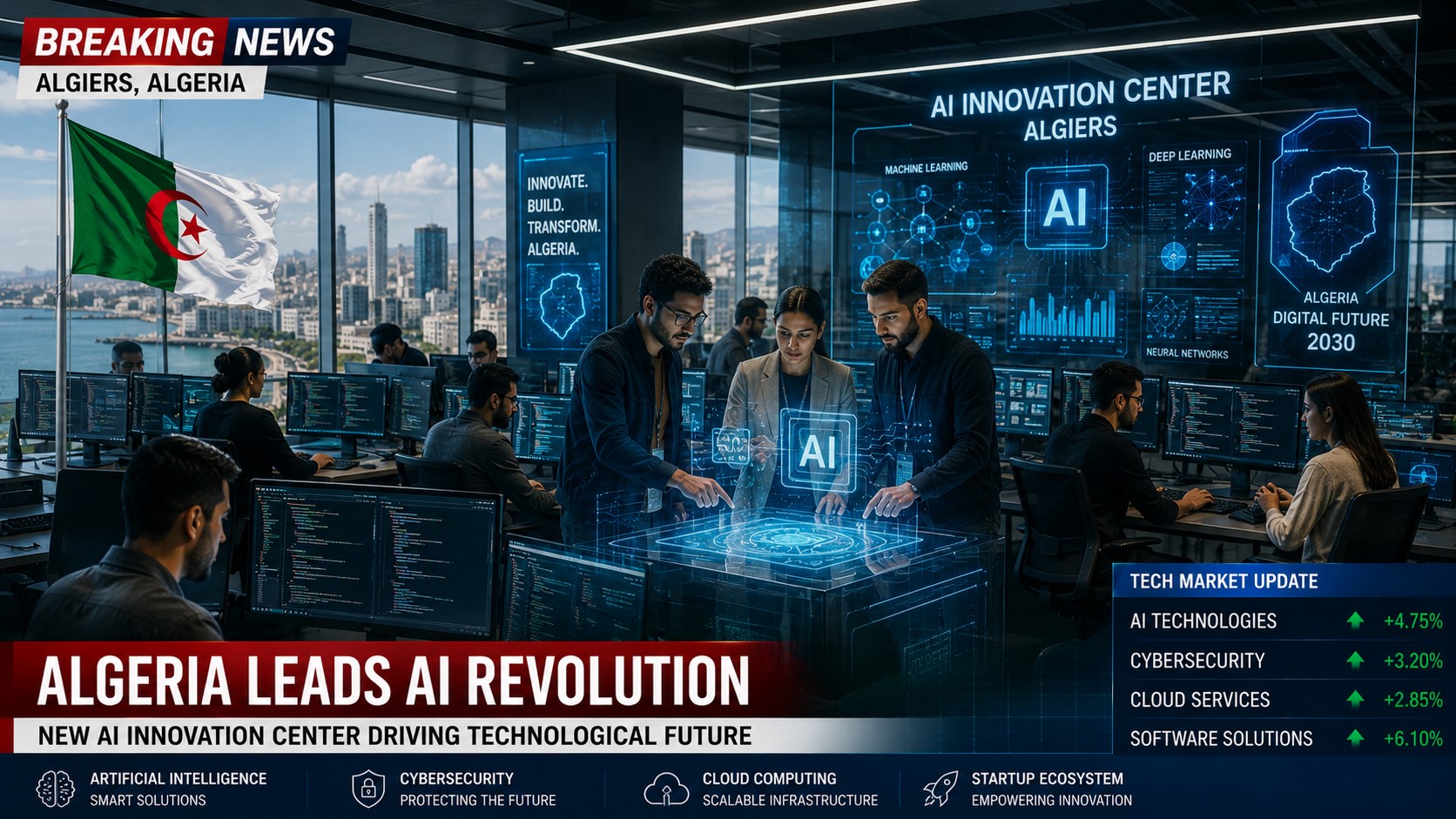 Algeria Expands AI and Digital Innovation Drive to Strengthen Tech Sector