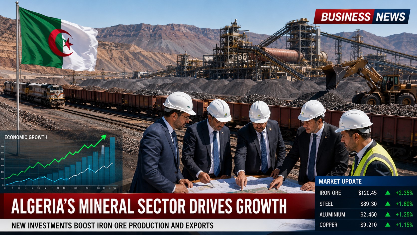 Algeria Ramps Up Mining Investments in Bid to Diversify Economy