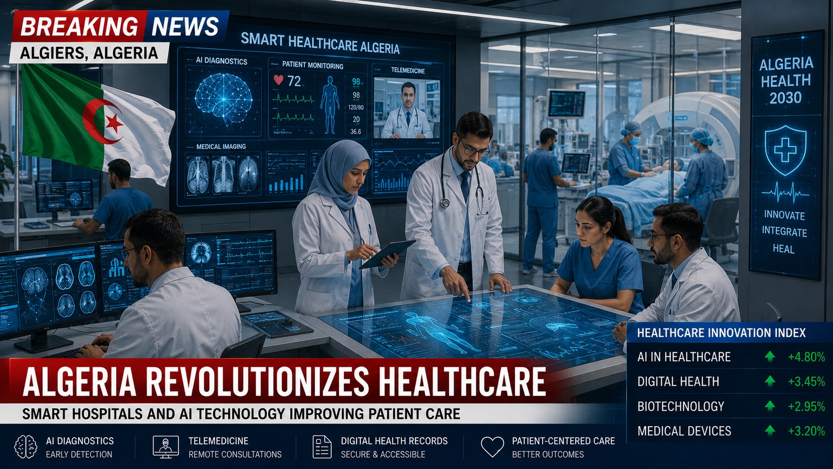 Algeria Accelerates Digital Healthcare Transformation Across the Country