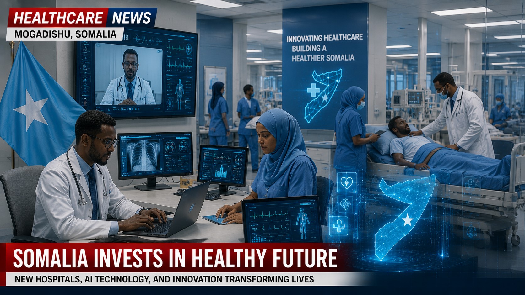 Somalia Expands Healthcare Services with Focus on Digital Medicine and Hospital Upgrades
