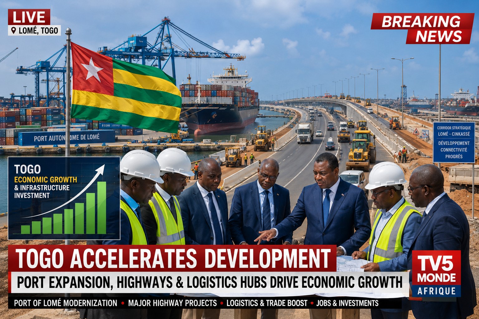 Togo Accelerates Infrastructure Projects to Strengthen Regional Trade