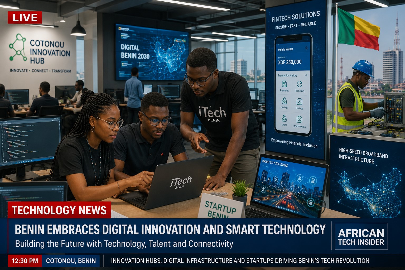 Benin Accelerates Digital Transformation with Major Technology Investments