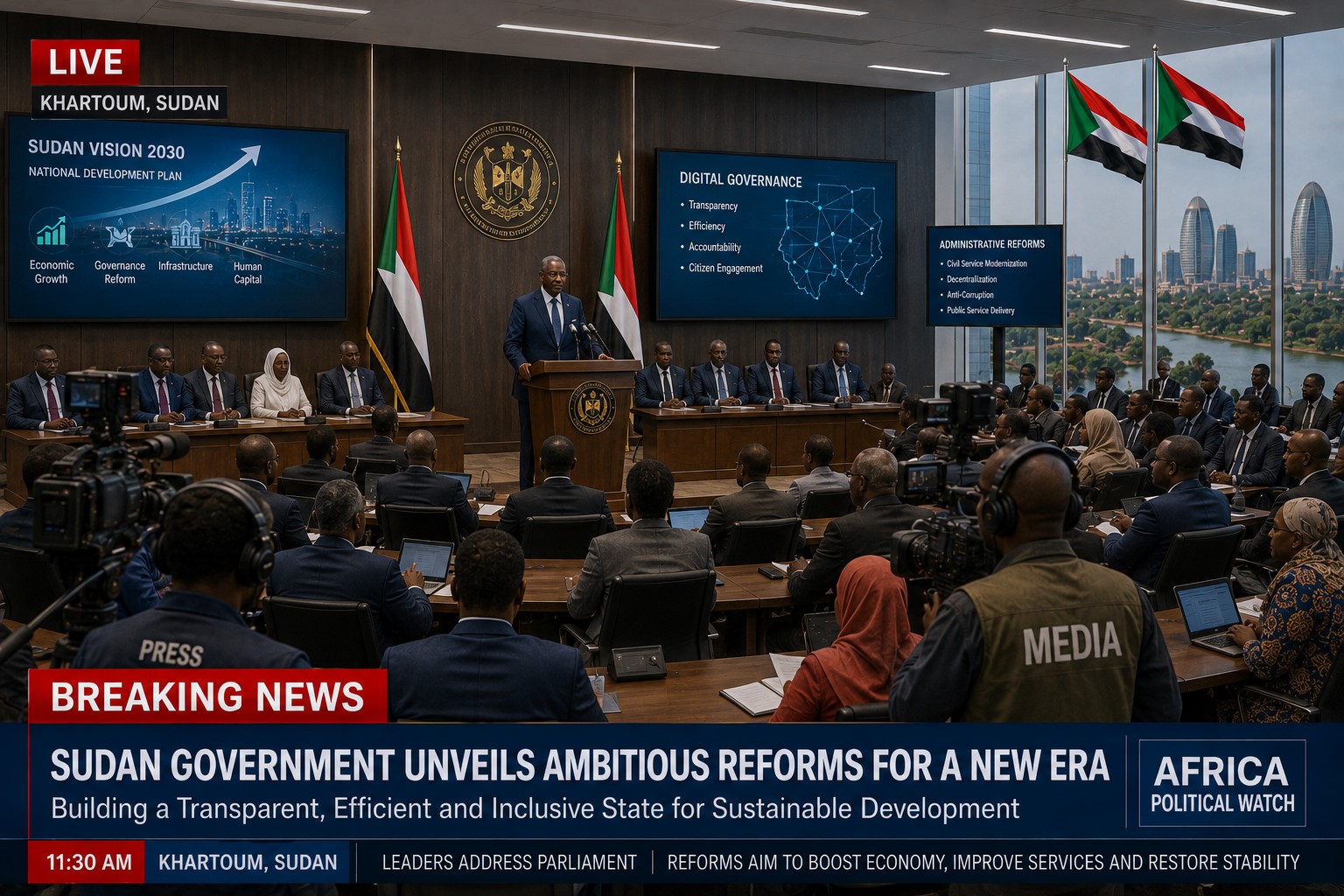 Sudan Advances Governance Reforms to Strengthen Public Institutions