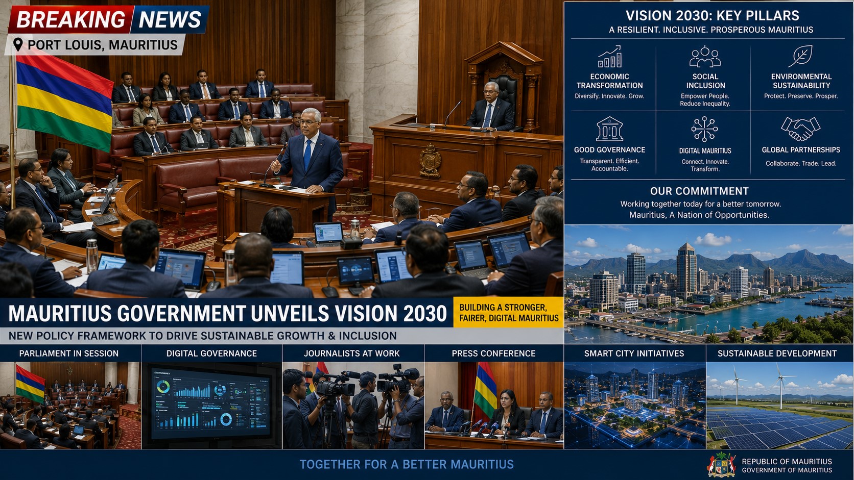 Mauritius Pushes Forward with Governance Modernization Strategy