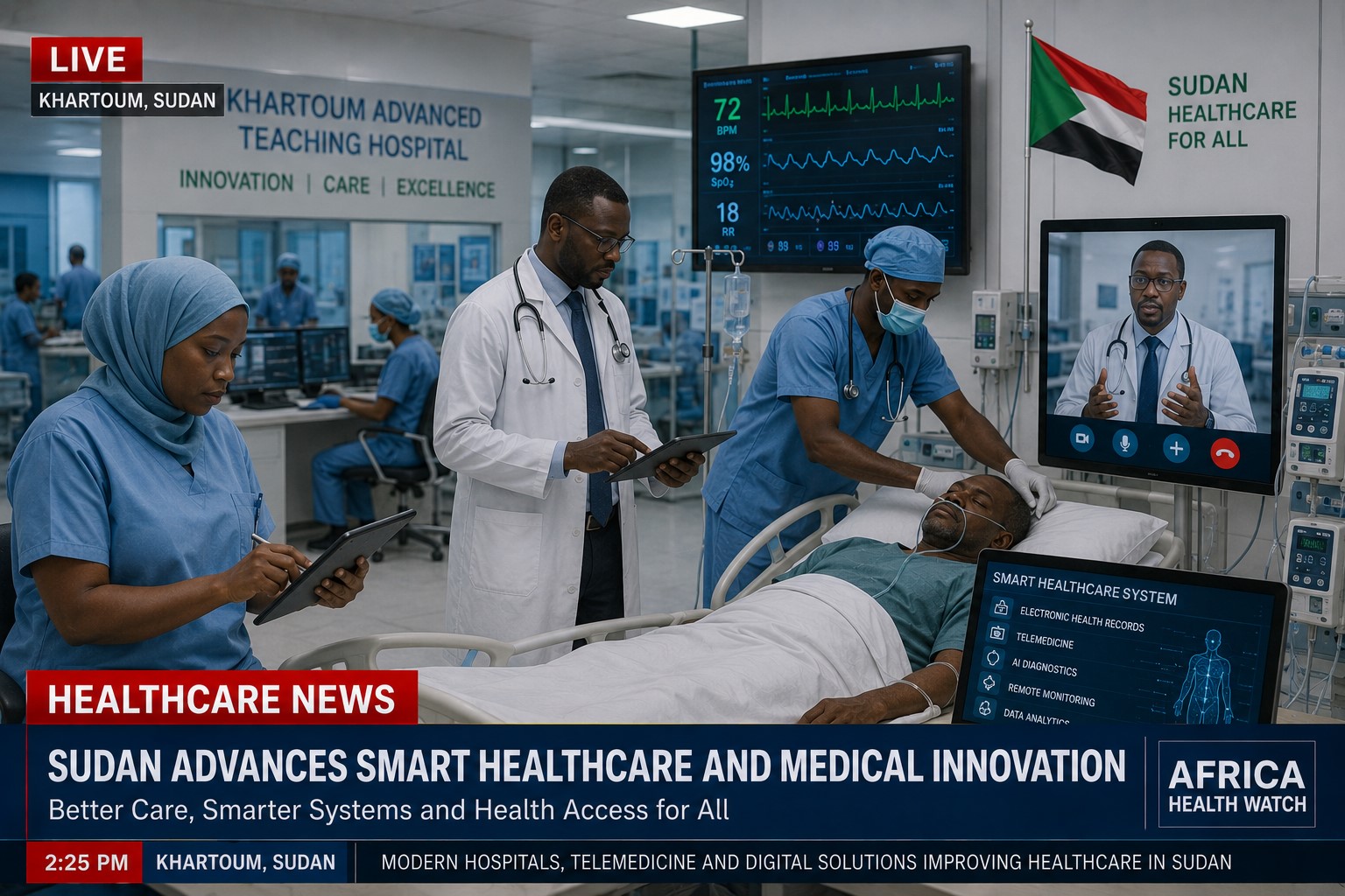 Sudan Advances Healthcare Modernization with New Medical Technology Initiatives