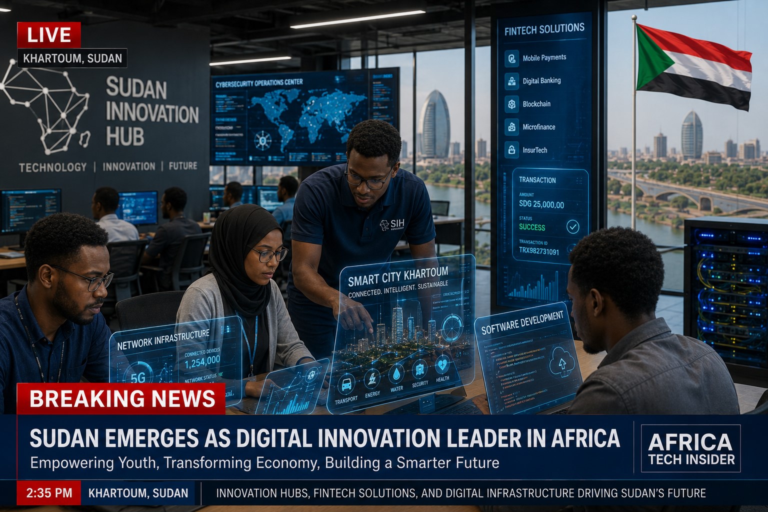 Sudan Accelerates Digital Transformation with New Technology Investments