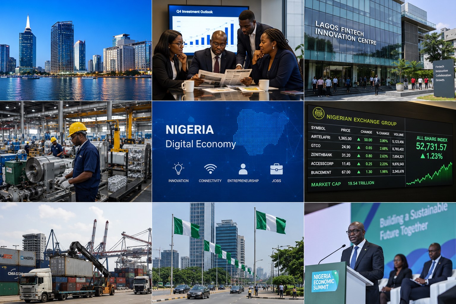 Nigeria's Non-Oil Business Sector Expands as Investors Target New Growth Opportunities