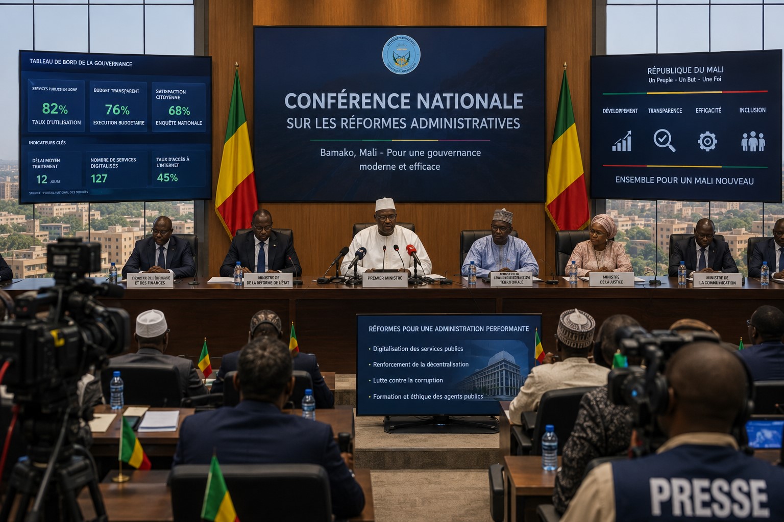 Mali Strengthens Governance Reforms Through Public Sector Modernization