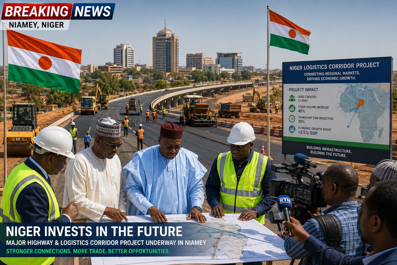 Breaking: Niger Launches New Infrastructure Drive to Strengthen Economic Development