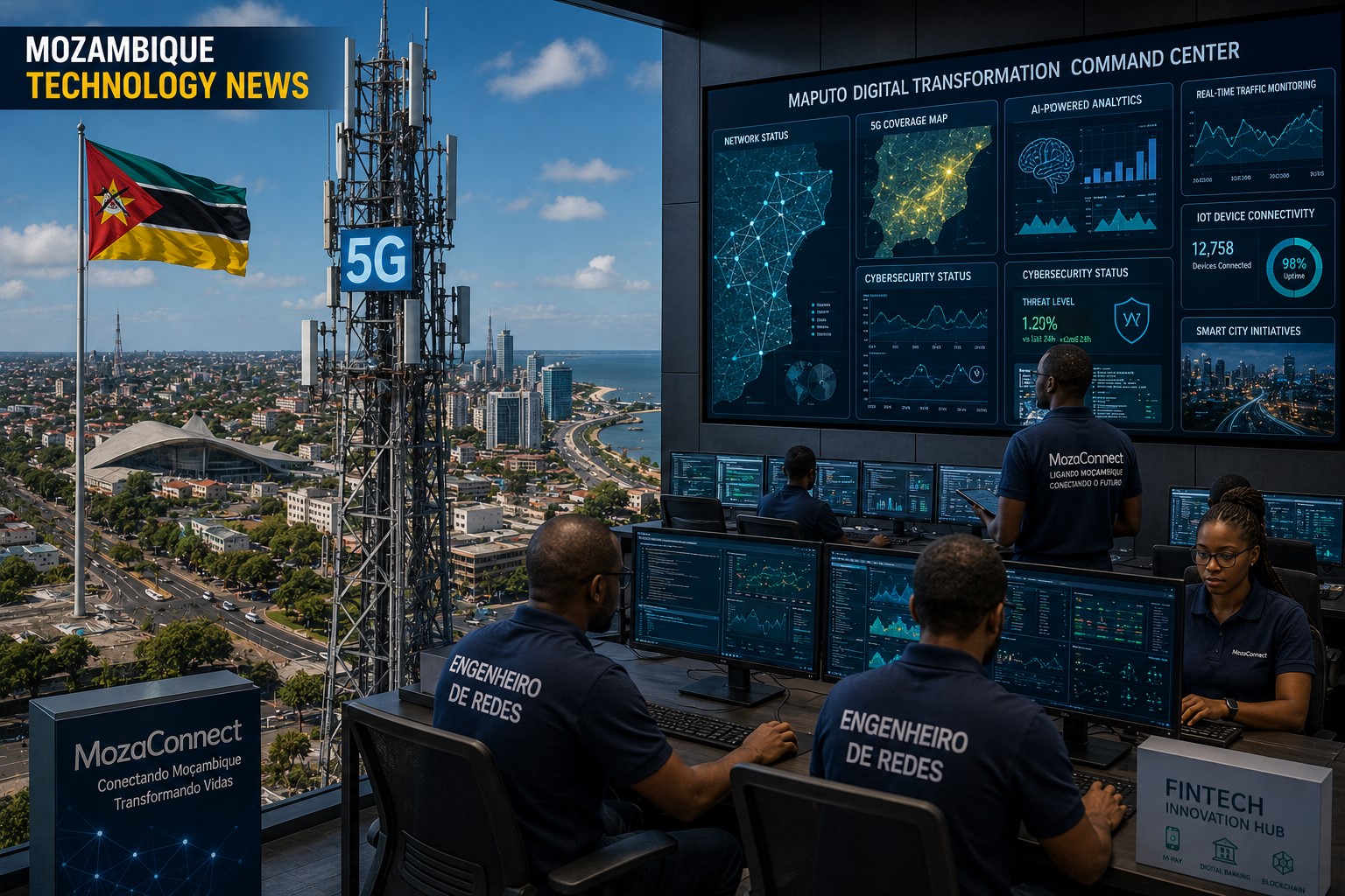 Mozambique Accelerates 5G Expansion as Government Unveils Major Digital Transformation Push