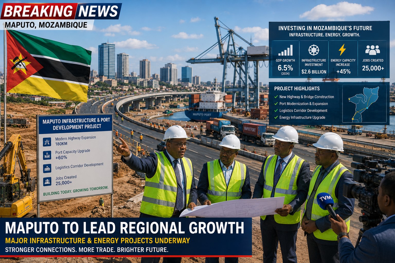 Breaking: Mozambique Expands Strategic Development Projects to Drive Economic Growth