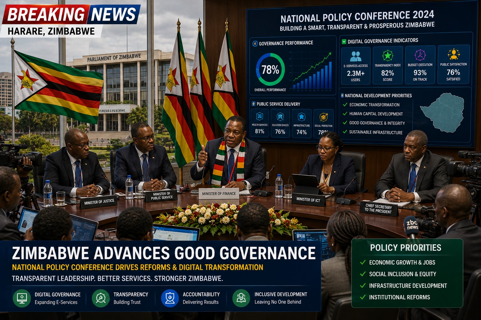 Zimbabwe Advances Governance Modernization and Public Sector Reform Initiatives