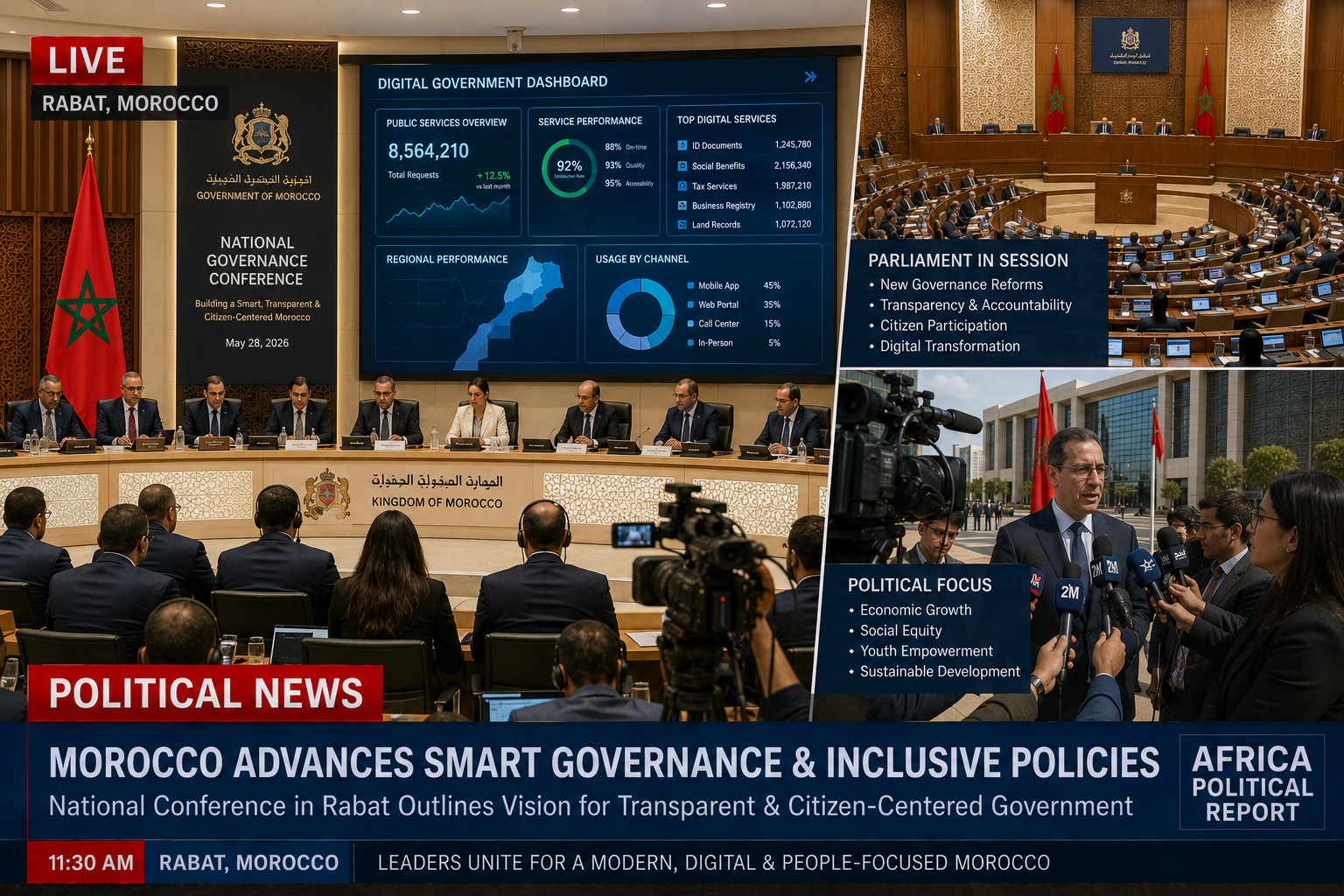 Morocco Expands Governance Modernization and Digital Public Service Reforms