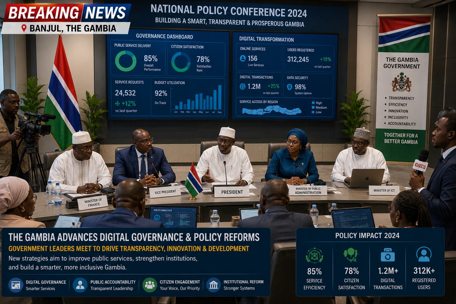 Gambia Expands Governance and Public Sector Reform Agenda