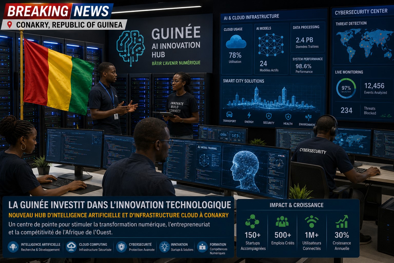 Guinea Expands AI and Cloud Technology to Strengthen Its Digital Economy