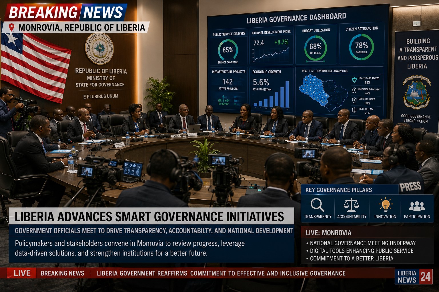 Liberia Expands Governance Modernization and Institutional Reform Agenda