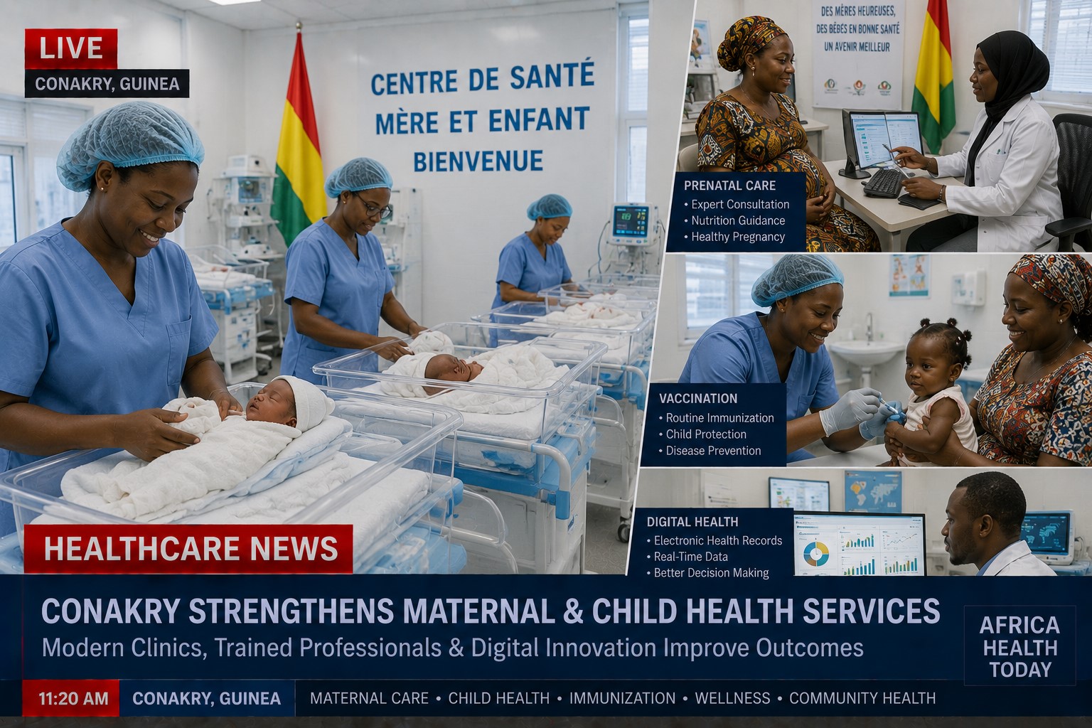 Guinea Strengthens Maternal and Baby Healthcare Through Expanded Community Health Programs