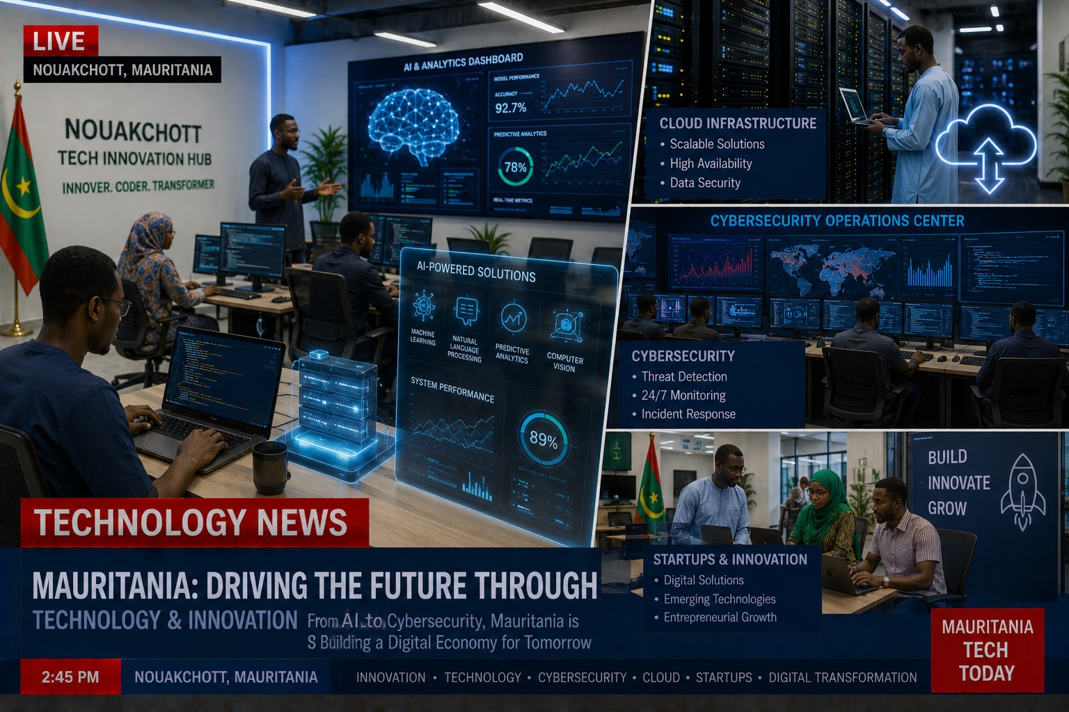 Mauritania Expands Digital Innovation Through AI and Software Development