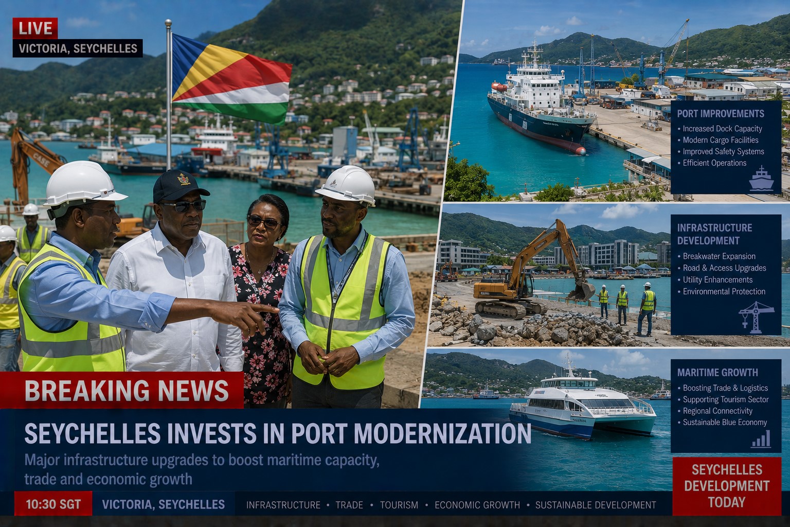 BREAKING: Seychelles Expands Coastal Infrastructure and Blue Economy Projects
