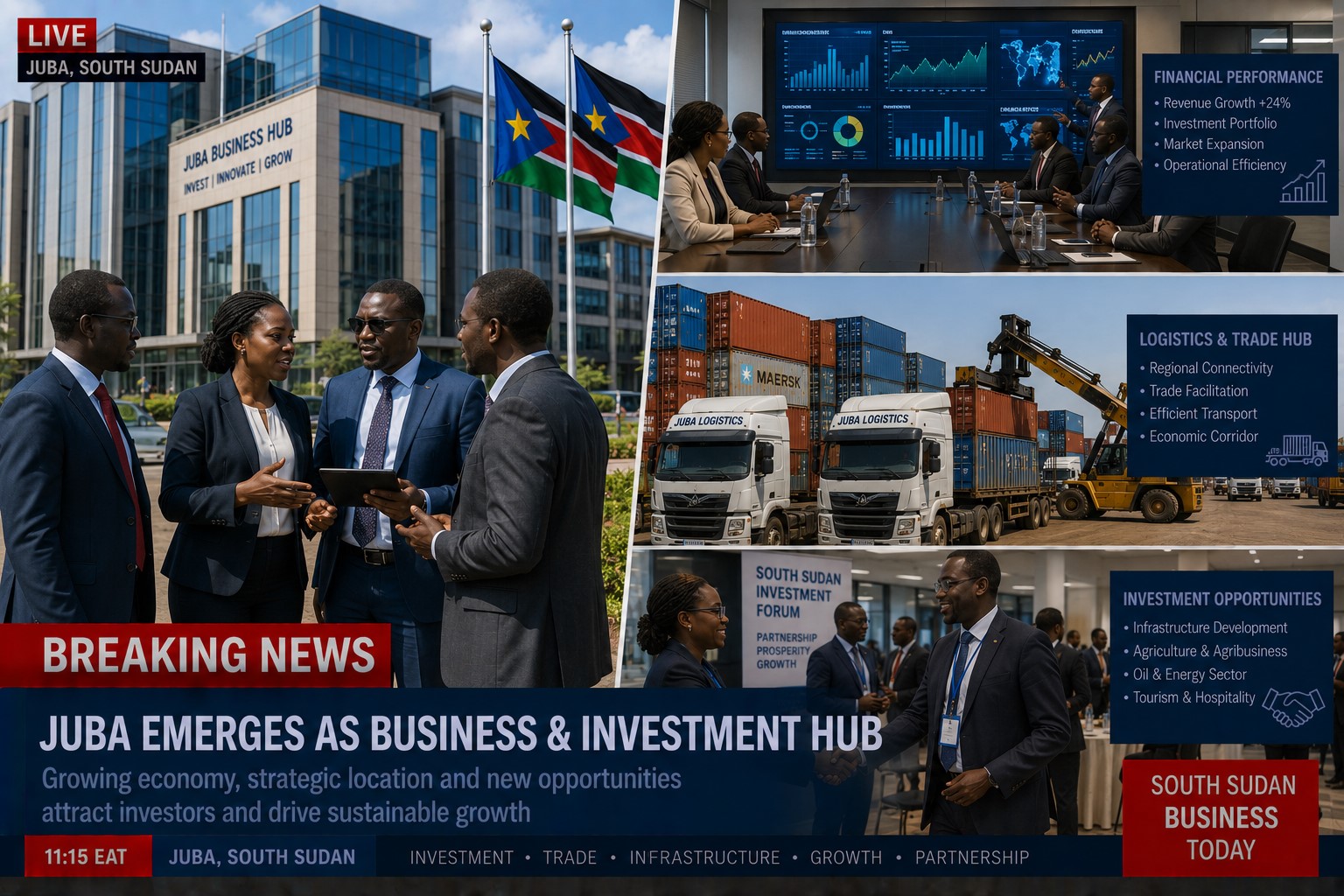 South Sudan Strengthens Business Growth Through Investment and Economic Diversification