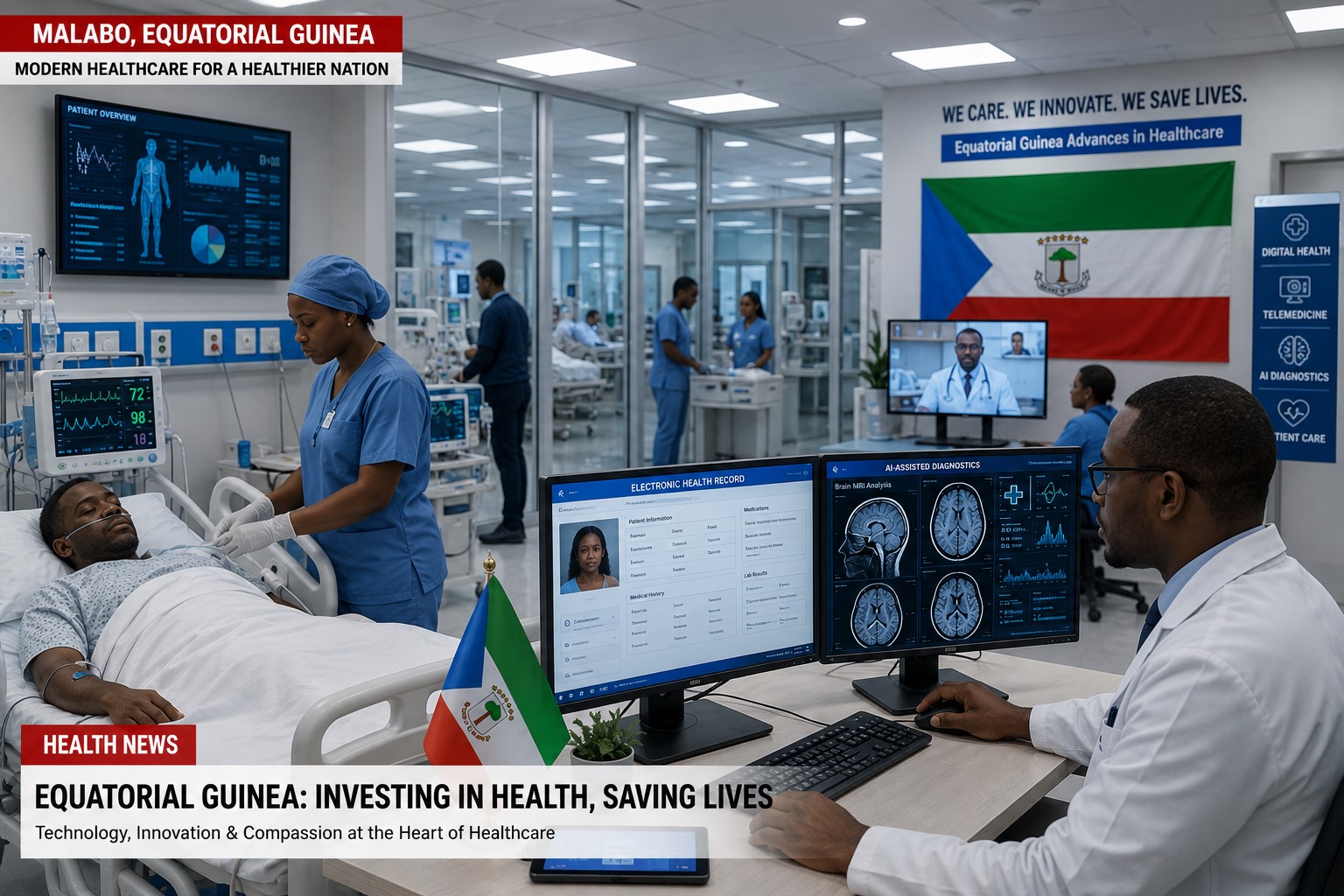 Equatorial Guinea Strengthens Healthcare Through Digital Innovation and Preventive Care