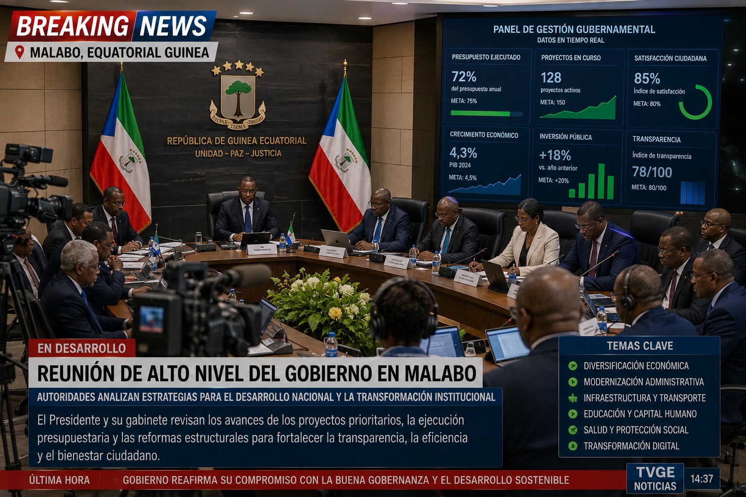 Equatorial Guinea Strengthens Governance Through Institutional Modernization
