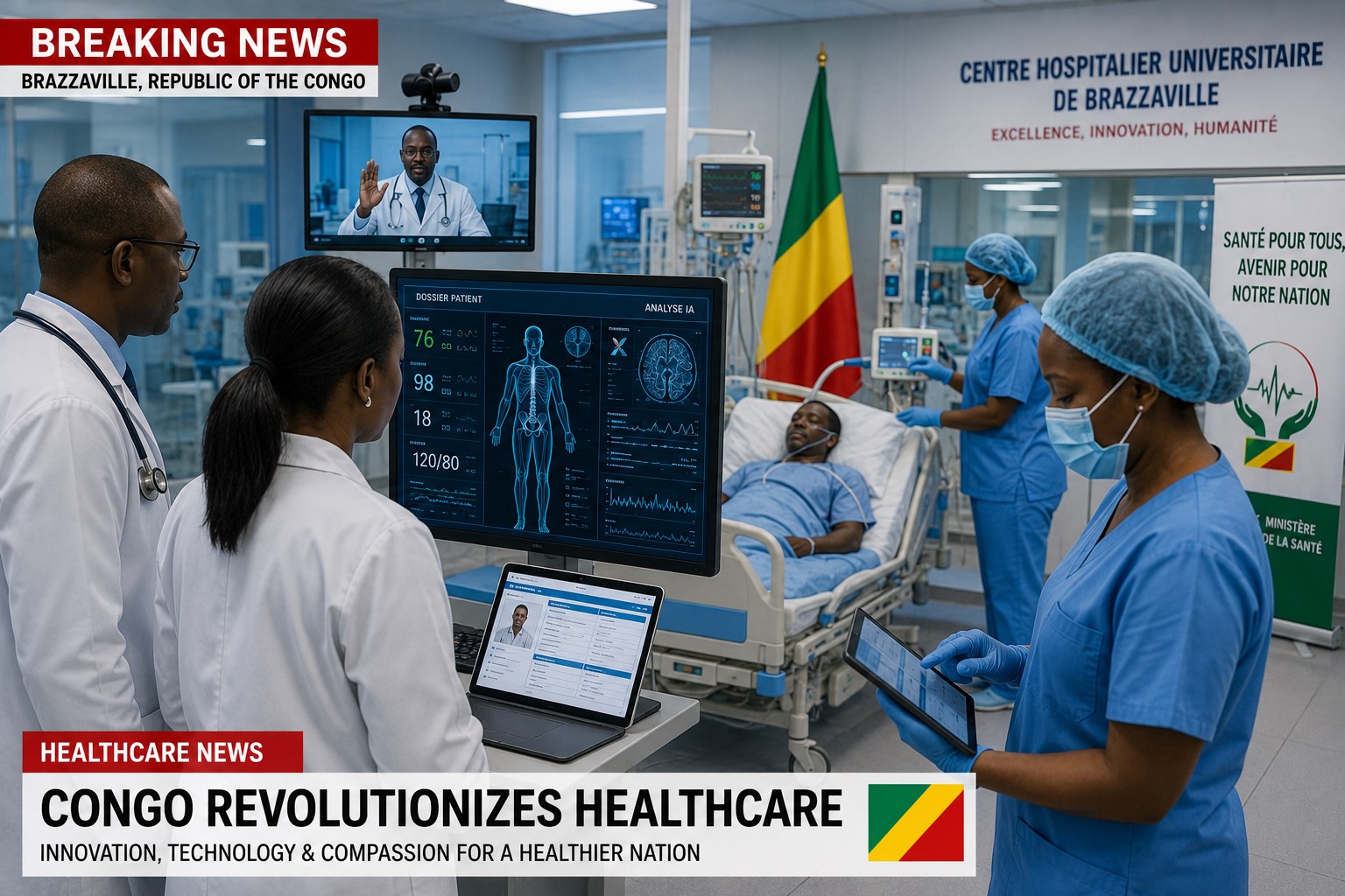 Republic of the Congo Strengthens Healthcare Through Digital Innovation and Preventive Care