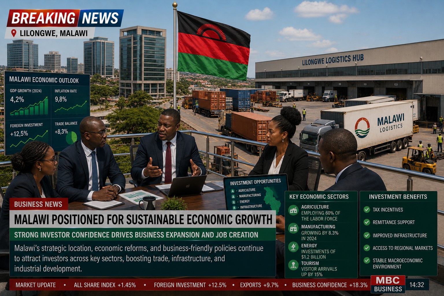 Malawi Accelerates Business Growth Through Investment and Industrial Expansion