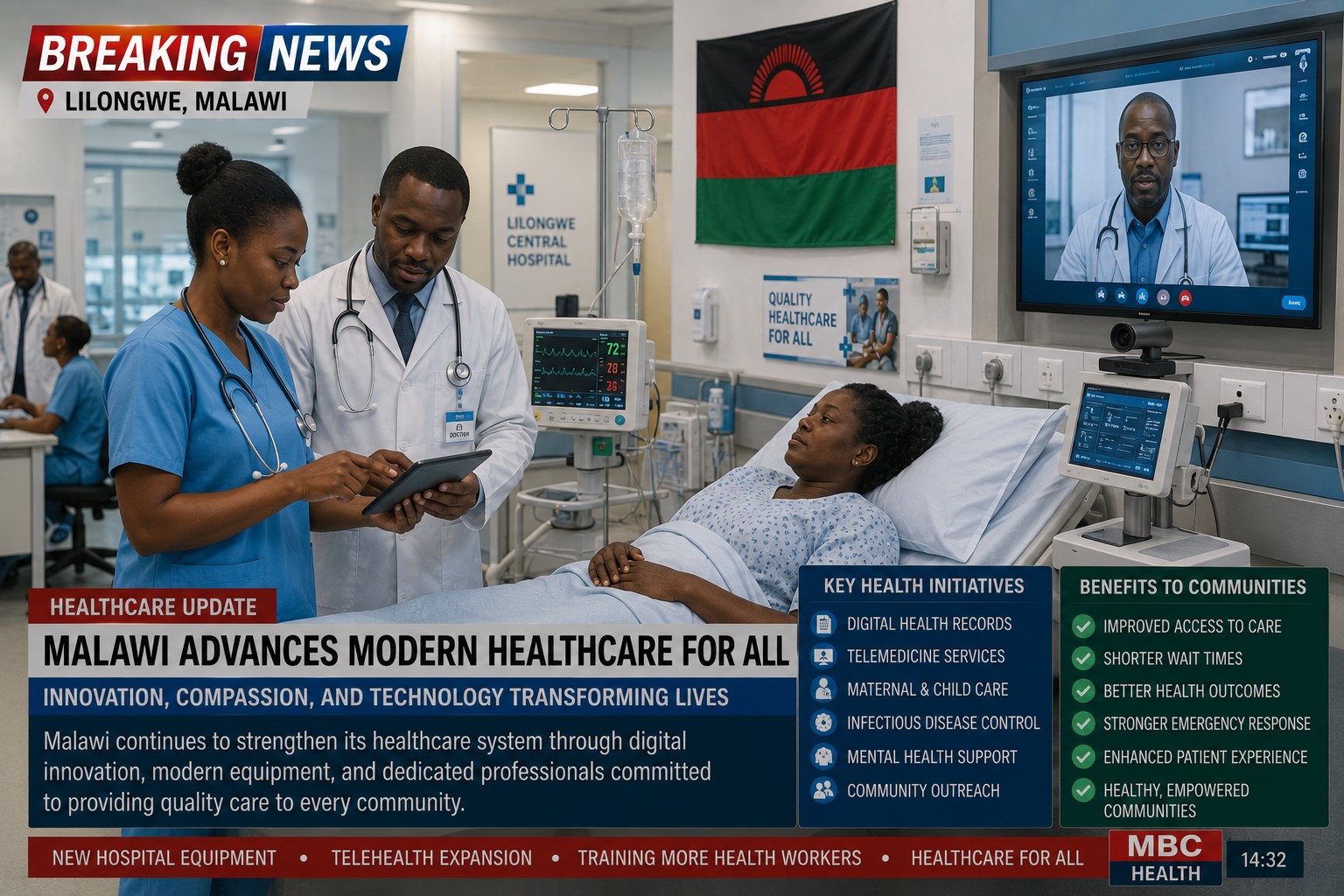 Malawi Strengthens Healthcare Through Digital Innovation and Community Medical Services