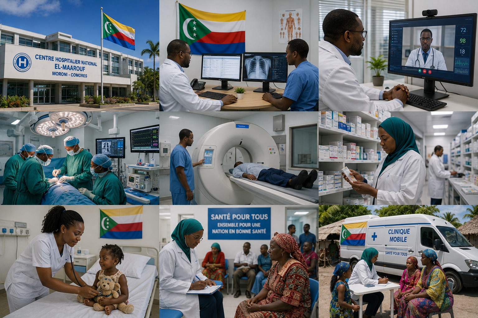 Comoros Strengthens Healthcare Through Digital Innovation and Community Health Programs
