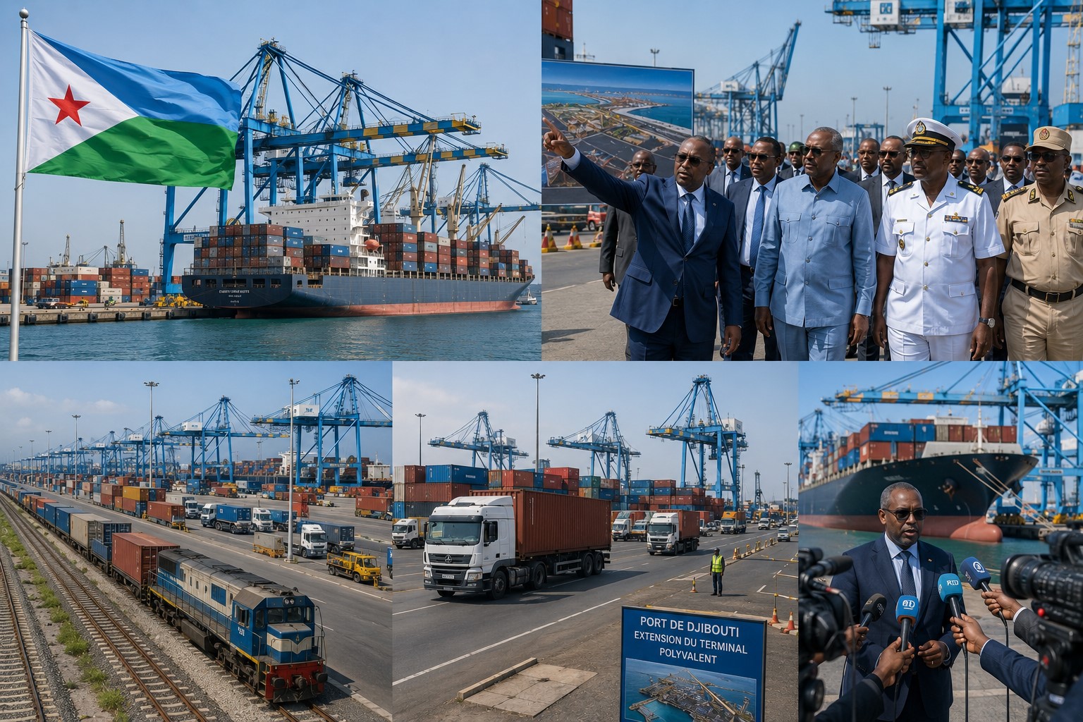 BREAKING: Djibouti Expands Strategic Port and Logistics Infrastructure