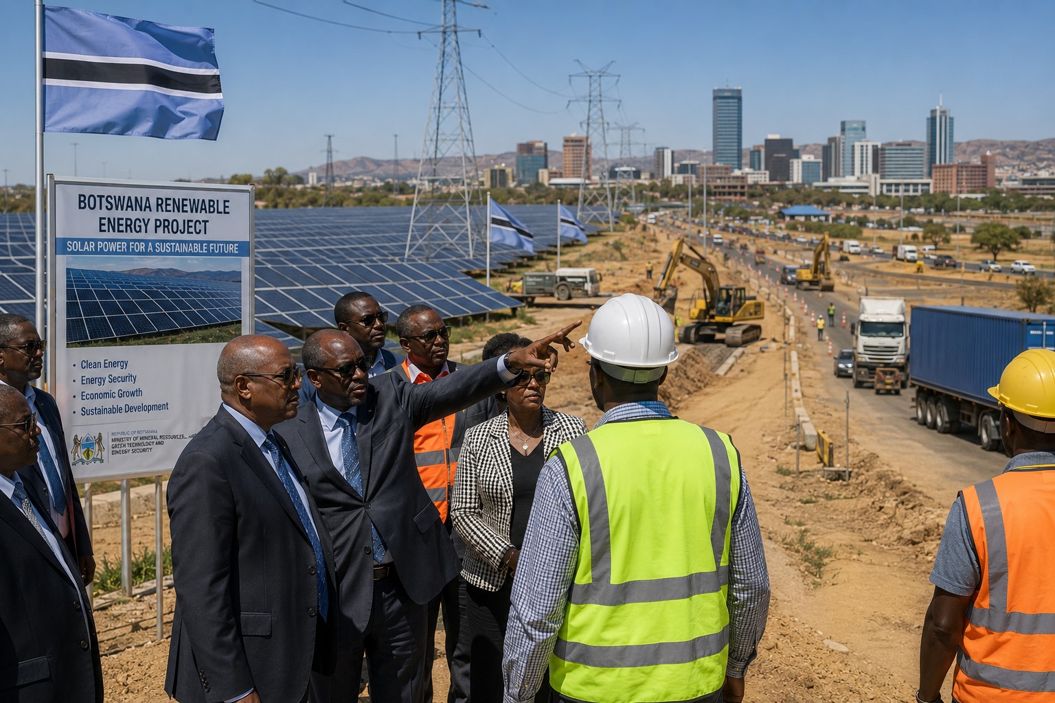 BREAKING: Botswana Expands Renewable Energy and Infrastructure Development