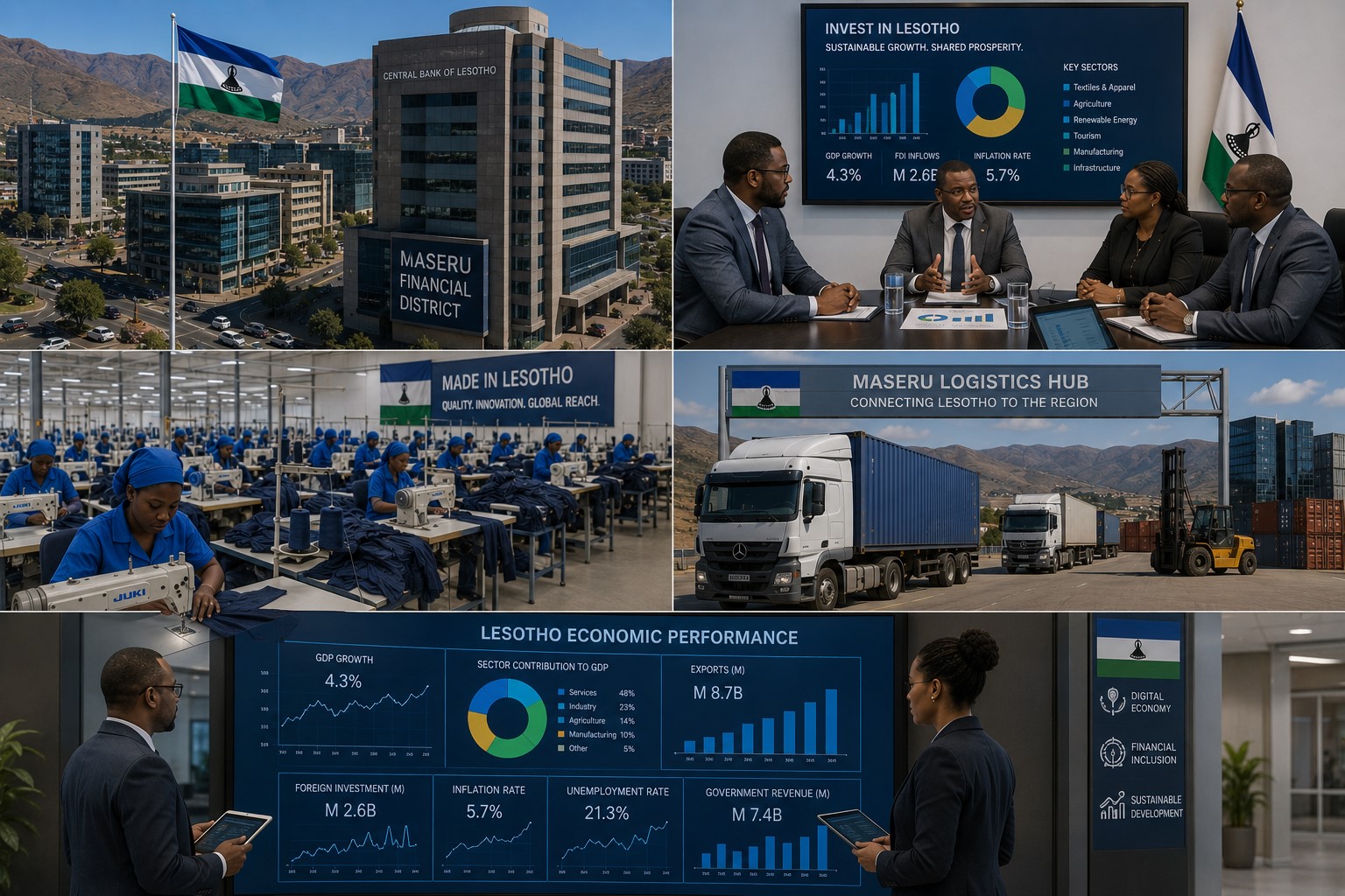 Lesotho Strengthens Business Growth Through Investment and Industrial Expansion
