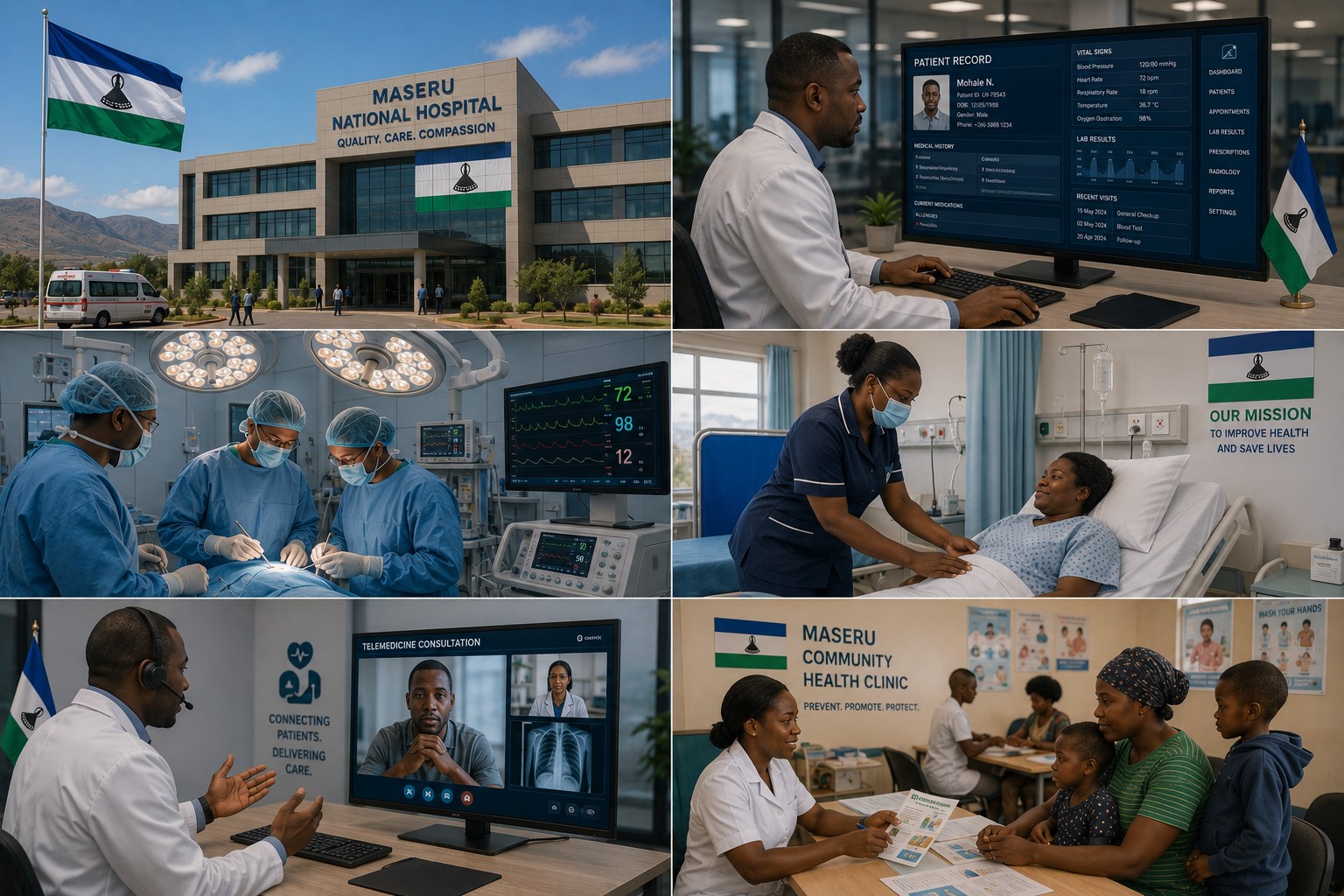 Lesotho Strengthens Healthcare Through Digital Health and Community Care
