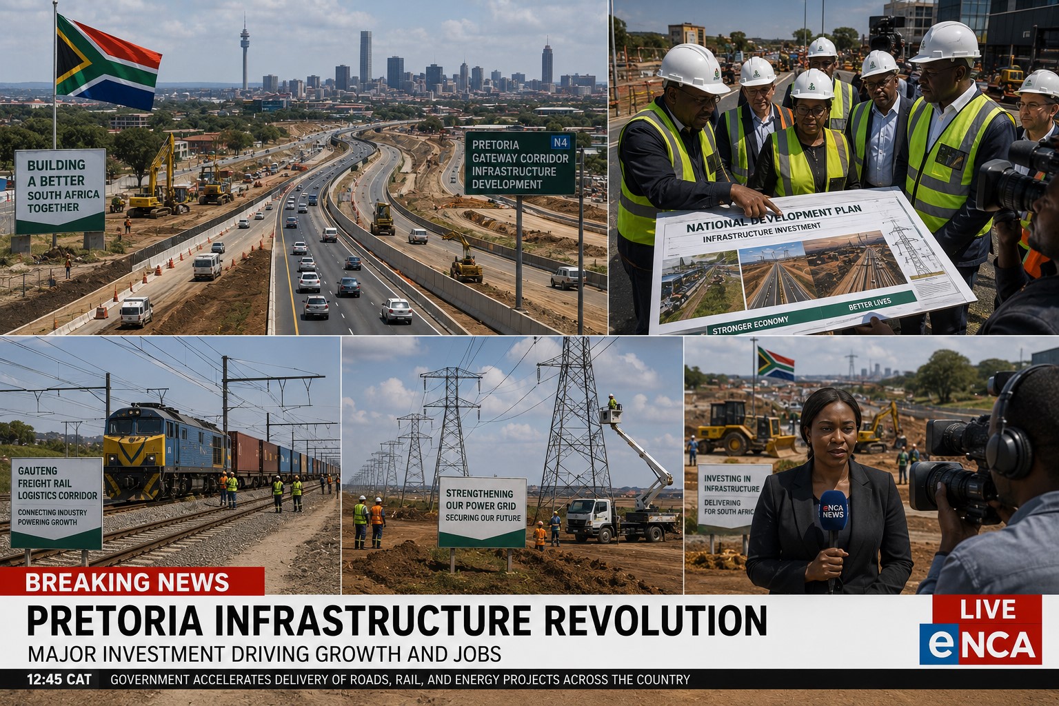 BREAKING: South Africa Accelerates Major Infrastructure and Energy Development Drive