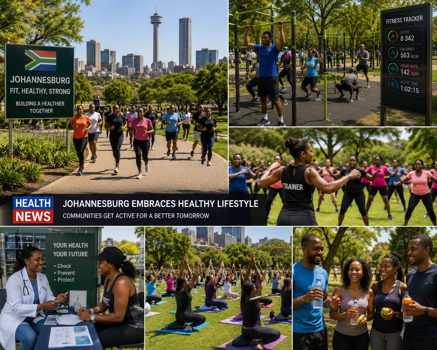 South Africa Strengthens Health and Fitness Through Nationwide Wellness Initiatives