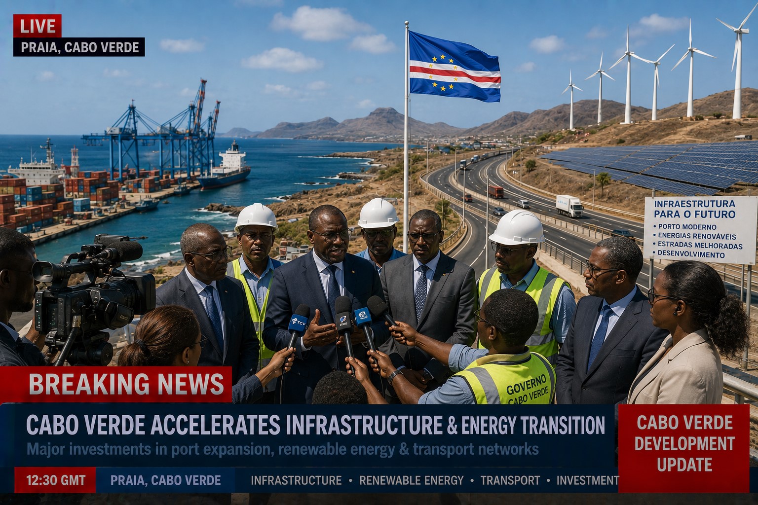 BREAKING: Cabo Verde Fast-Tracks Renewable Energy and Infrastructure Modernization