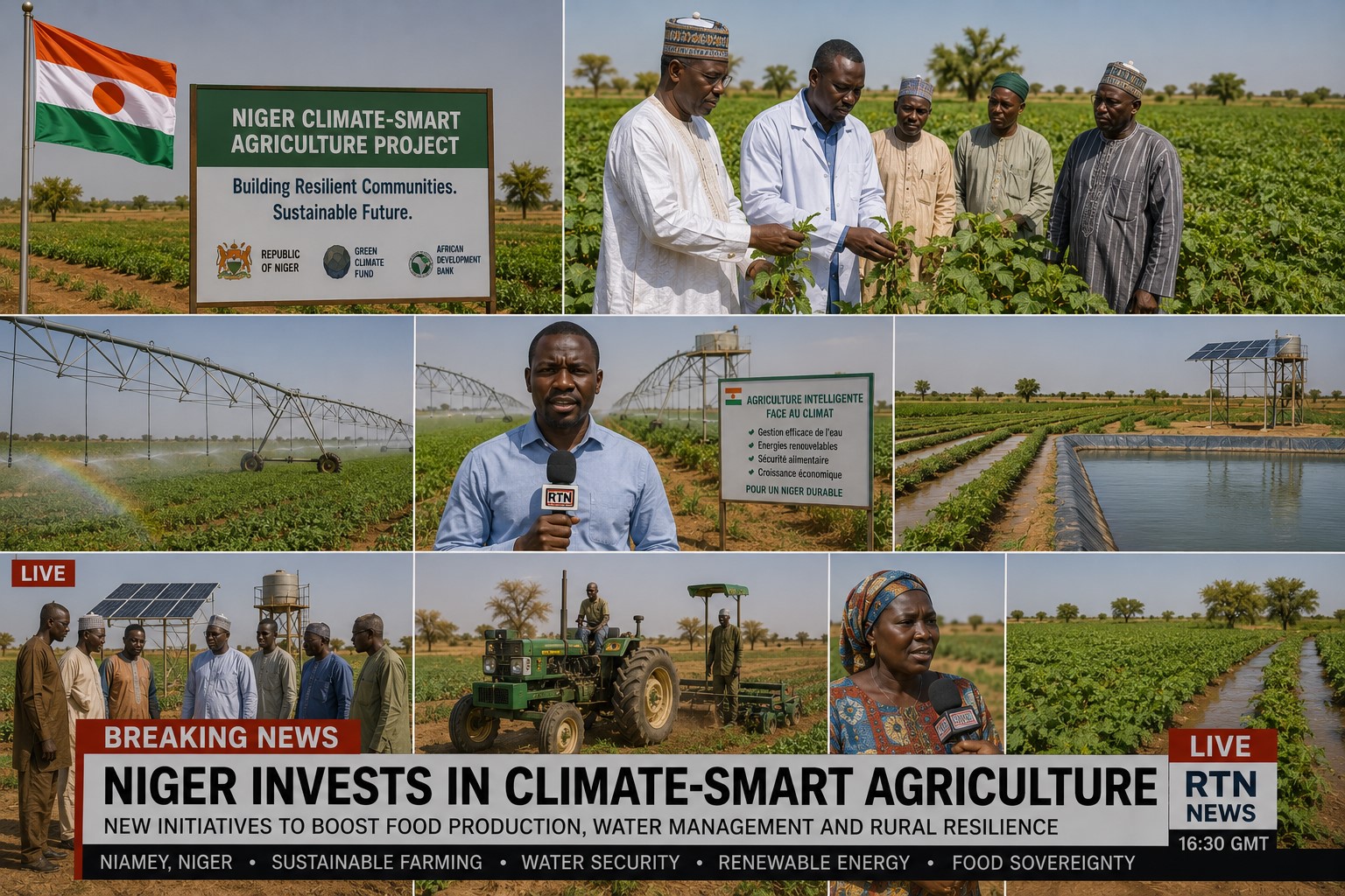BREAKING: Niger Expands Climate-Smart Agriculture to Strengthen Food Security