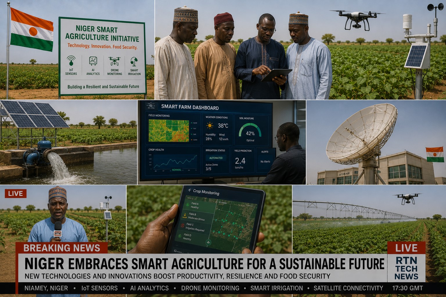 Niger Accelerates Smart Agriculture Through Satellite and Digital Technology