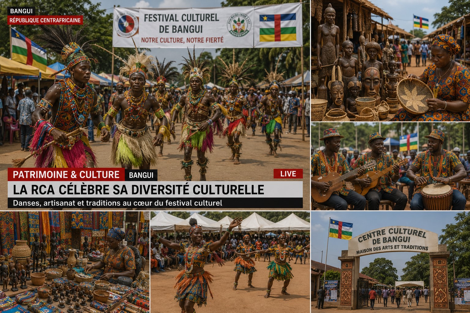 Central African Republic Strengthens Cultural Heritage Through Traditional Festivals