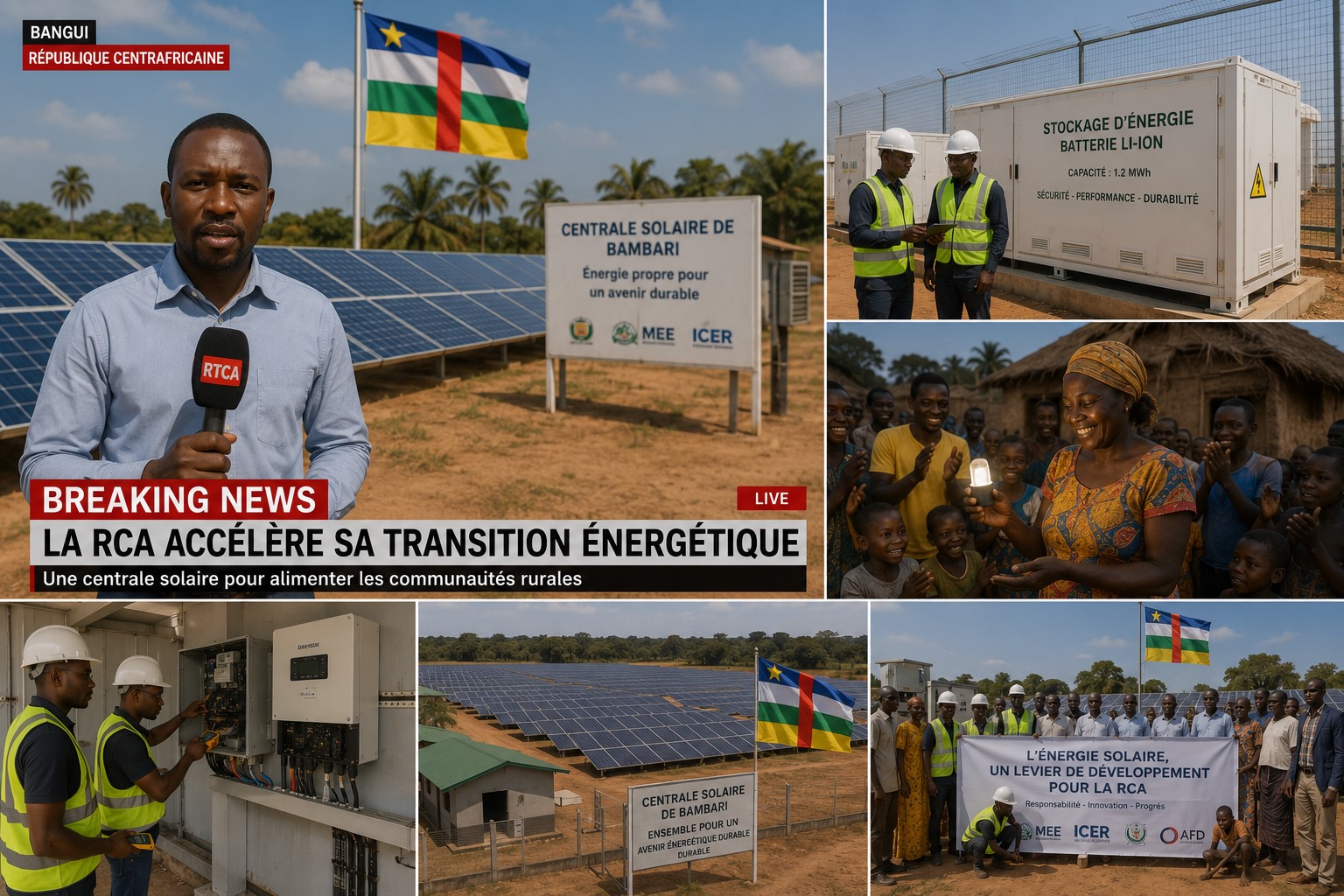 BREAKING: Central African Republic Accelerates Renewable Energy Expansion