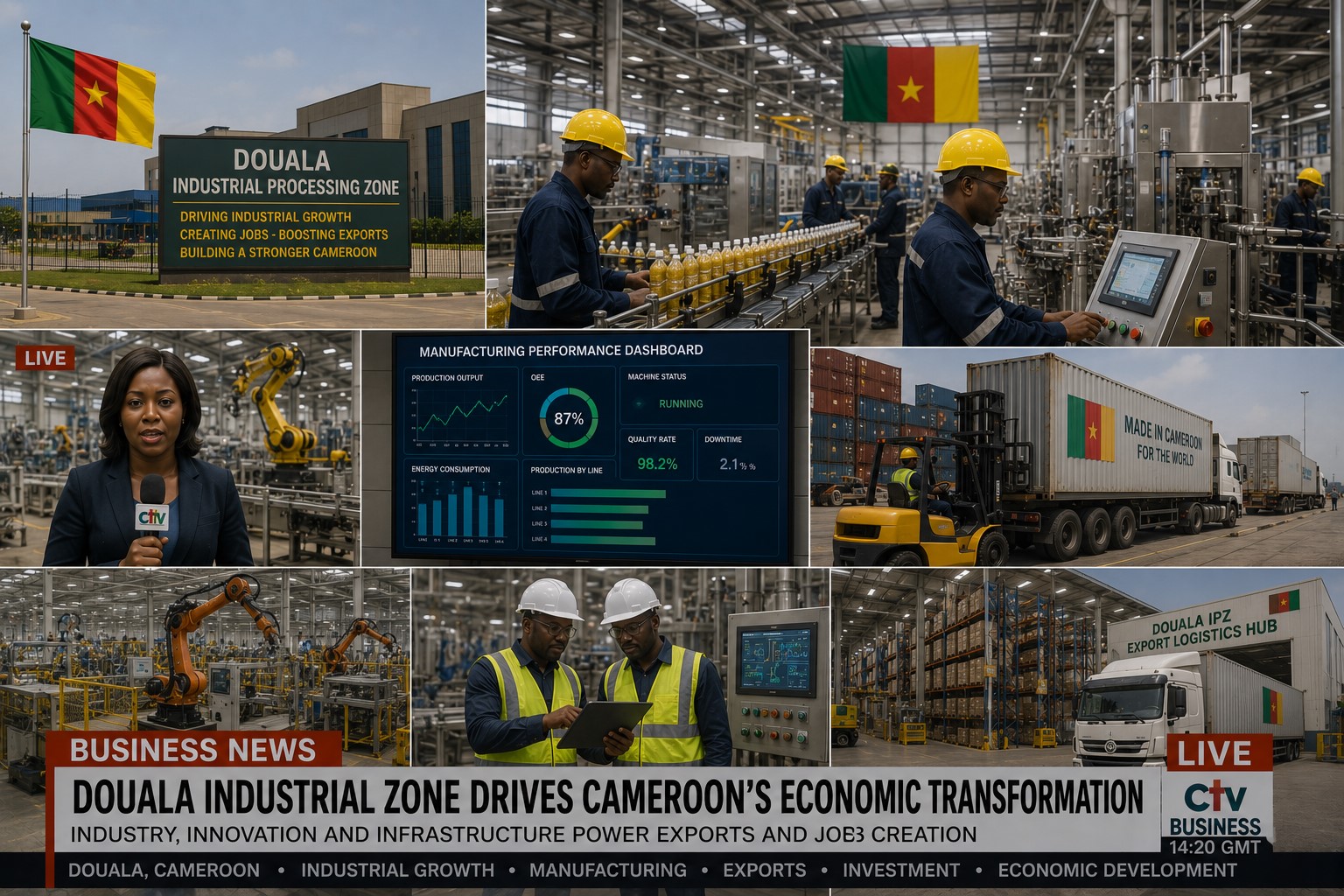 Cameroon Accelerates Industrial Processing Zones to Strengthen Manufacturing