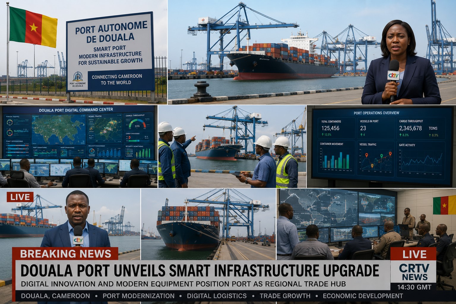 BREAKING: Cameroon Accelerates Smart Port Modernization to Boost Regional Trade