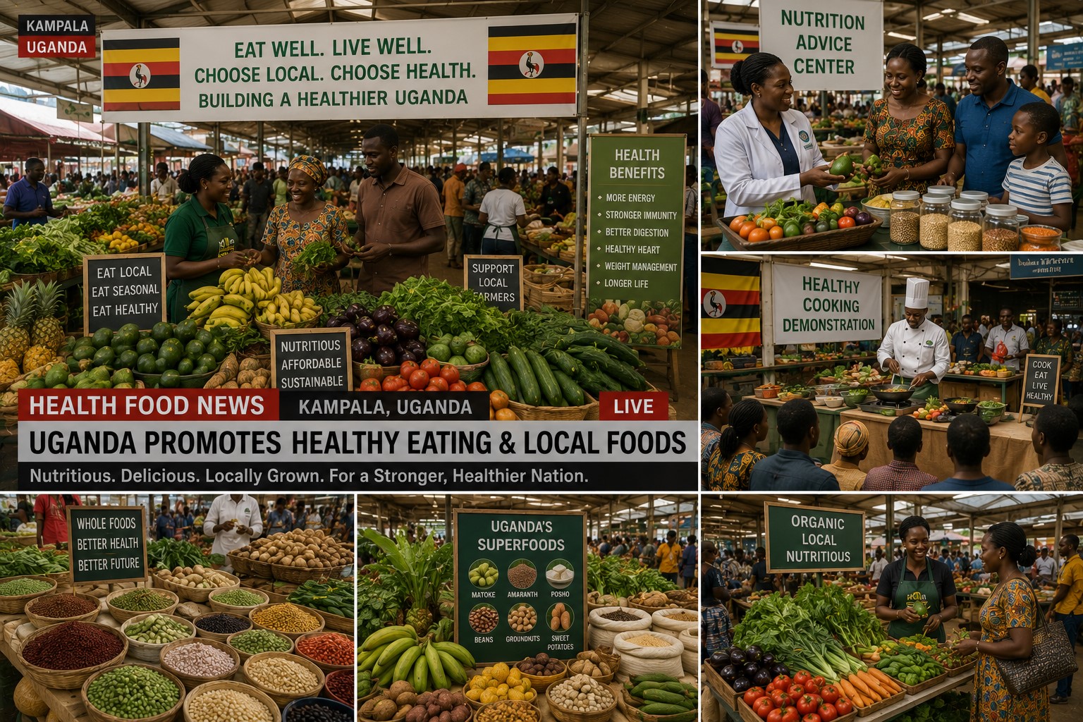 Uganda Promotes Healthy Food Innovation to Strengthen National Nutrition
