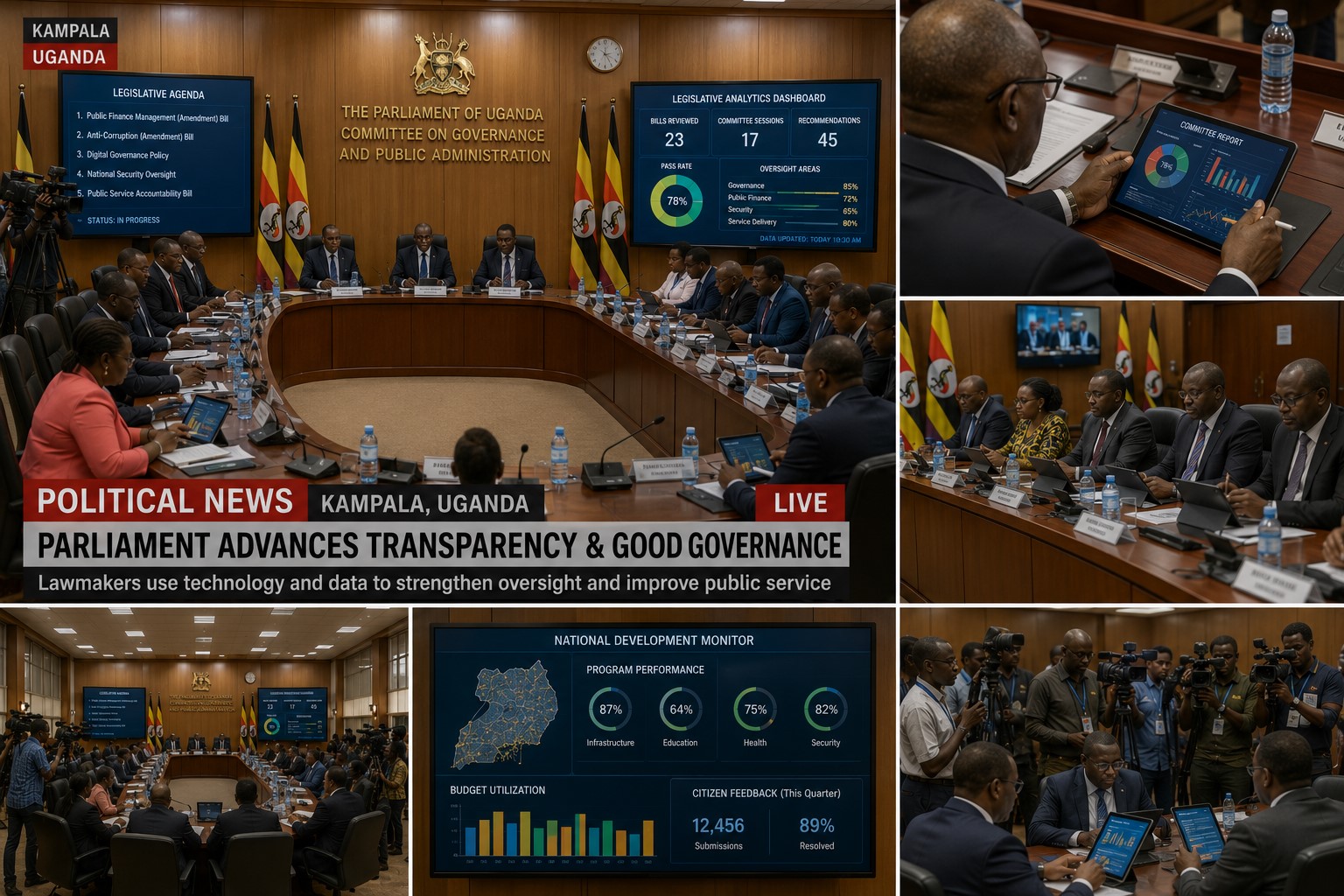 Uganda Expands Digital Parliamentary Oversight to Improve Governance