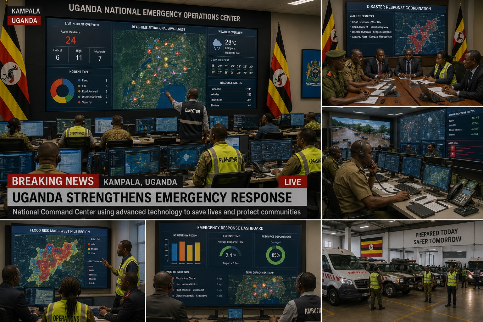BREAKING: Uganda Expands Digital Emergency Response Network