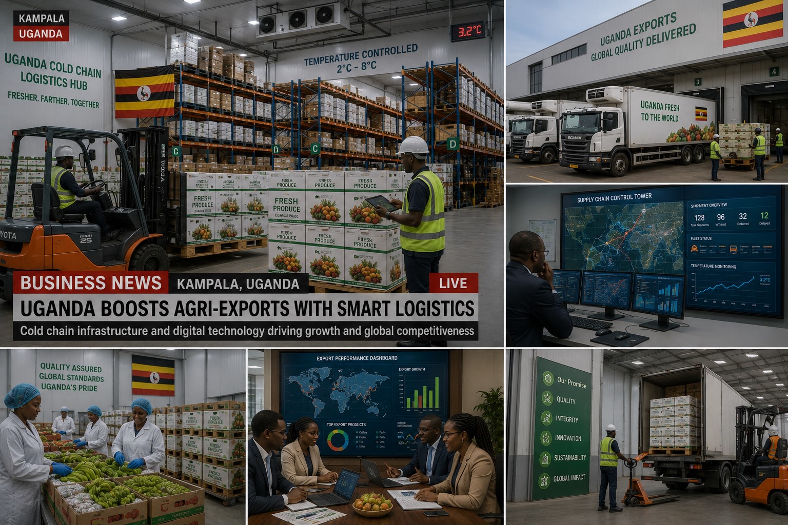 Uganda Accelerates Cold Chain Logistics Expansion to Boost Export Growth