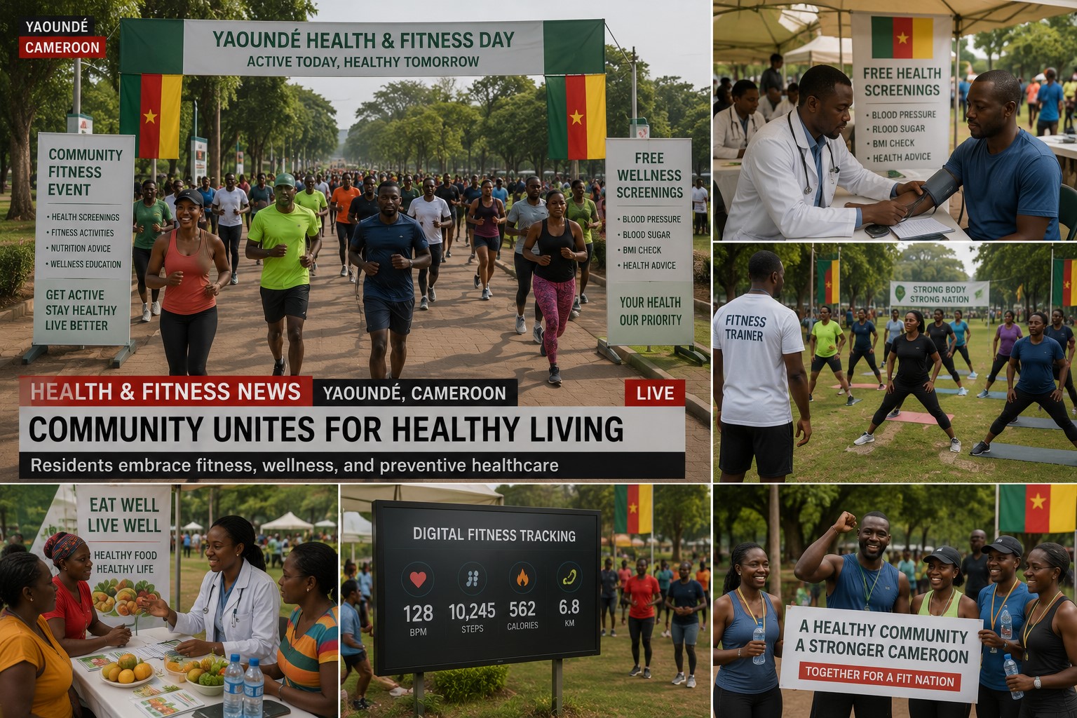 Cameroon Expands Community Fitness Programs to Promote Healthier Living